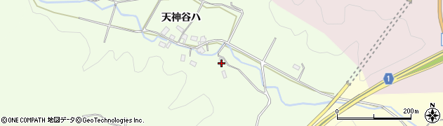 石川県穴水町（鳳珠郡）天神谷（ハ）周辺の地図