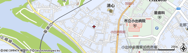 新潟県魚沼市四日町周辺の地図