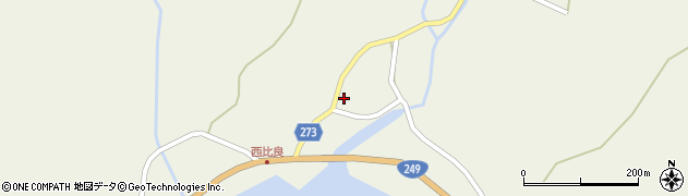 石川県鳳珠郡穴水町比良リ周辺の地図
