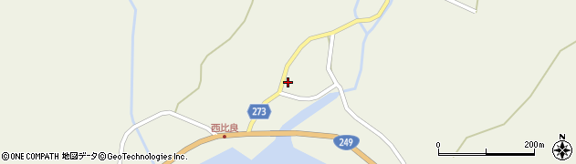 石川県穴水町（鳳珠郡）比良（リ）周辺の地図