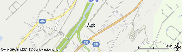 新潟県魚沼市吉水周辺の地図