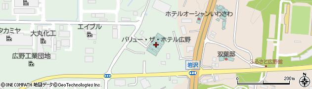 バリュー・ザ・ホテル広野周辺の地図