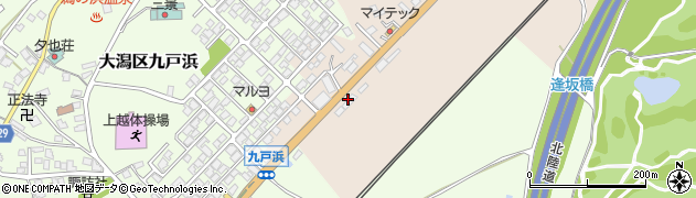 ニコニコレンタカー　上越・雁子浜店周辺の地図