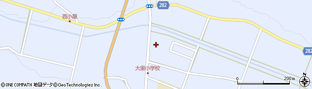 福島県岩瀬郡天栄村大里御蔵前周辺の地図