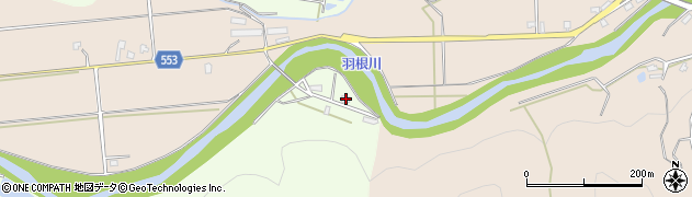 新潟県魚沼市池平新田周辺の地図
