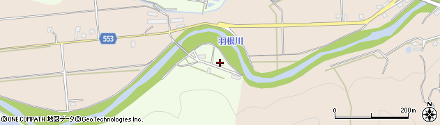 新潟県魚沼市池平新田周辺の地図