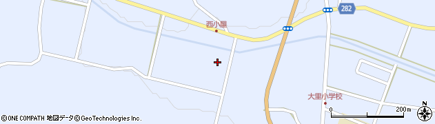 福島県岩瀬郡天栄村大里宮下周辺の地図