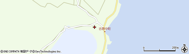 石川県穴水町（鳳珠郡）古君周辺の地図