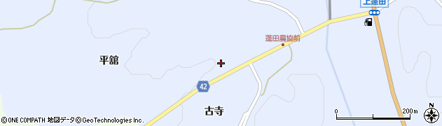 福島森林管理署白河支署蓬田森林事務所周辺の地図