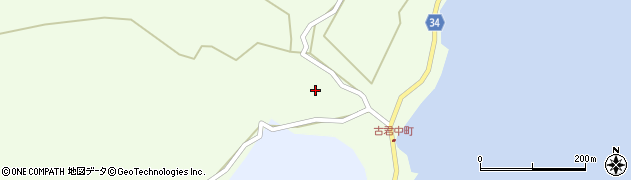 石川県穴水町（鳳珠郡）古君（ヌ）周辺の地図