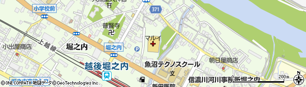 株式会社マルイ　堀之内店周辺の地図