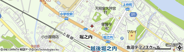 堀之内珠算塾周辺の地図