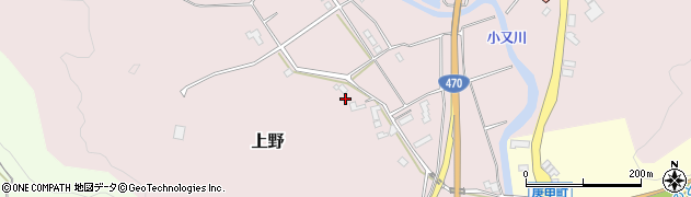 石川県鳳珠郡穴水町上野周辺の地図