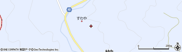 福島県玉川村（石川郡）四辻新田（津間）周辺の地図