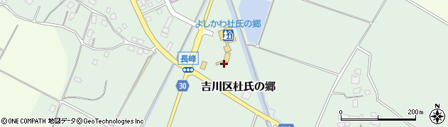 新潟県上越市吉川区杜氏の郷周辺の地図