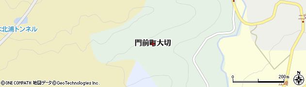石川県輪島市門前町大切周辺の地図