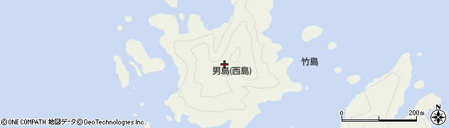 島根県隠岐の島町（隠岐郡）竹島官有無番地周辺の地図