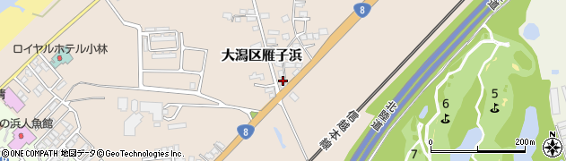 酒屋食堂周辺の地図