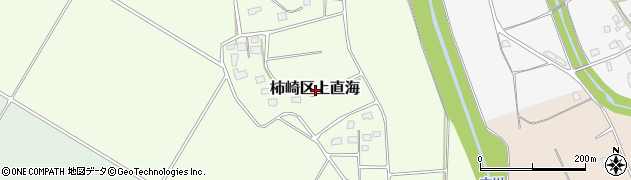 新潟県上越市柿崎区上直海周辺の地図