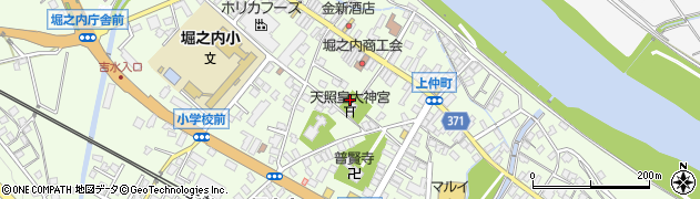 新潟県魚沼市堀之内周辺の地図