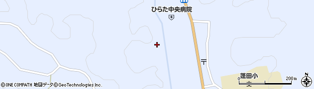 福島県石川郡平田村上蓬田清水内12周辺の地図