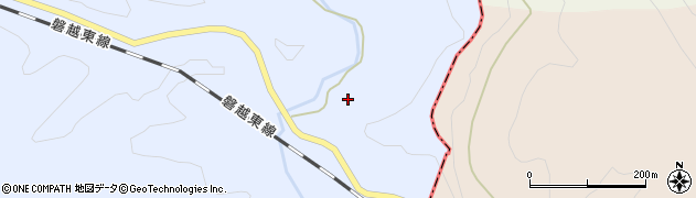 福島県小野町（田村郡）夏井（五味沢）周辺の地図