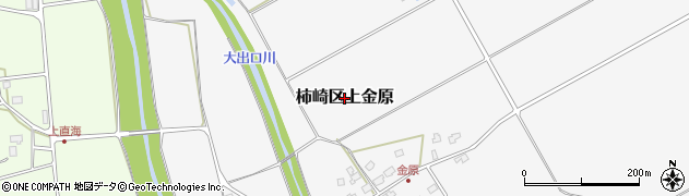新潟県上越市柿崎区上金原周辺の地図
