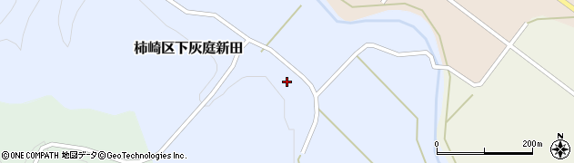 新潟県上越市柿崎区下灰庭新田332周辺の地図