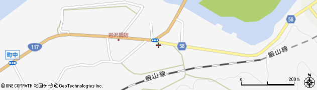 中村水道周辺の地図