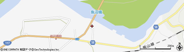 新潟県小千谷市岩沢74周辺の地図