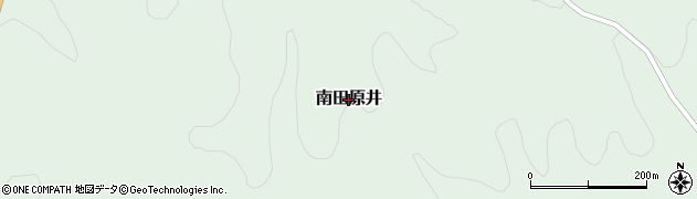 福島県小野町（田村郡）南田原井周辺の地図