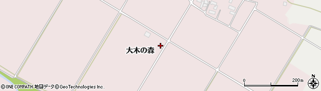 福島県岩瀬郡天栄村白子大木の森周辺の地図