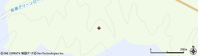 福島県天栄村（岩瀬郡）下松本（桜沢）周辺の地図