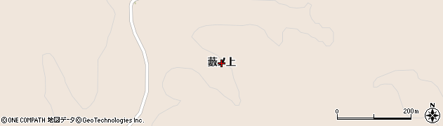 福島県いわき市川前町下桶売（藪ノ上）周辺の地図