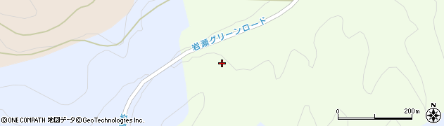 福島県天栄村（岩瀬郡）下松本（西ノ沢）周辺の地図