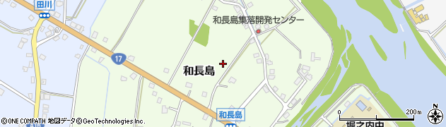新潟県魚沼市和長島周辺の地図