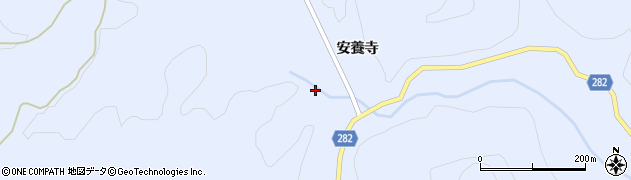 福島県天栄村（岩瀬郡）大里（古屋敷）周辺の地図