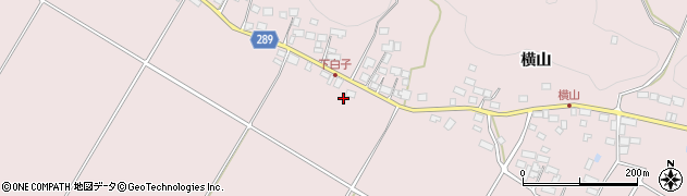 福島県天栄村（岩瀬郡）白子（ソバ建）周辺の地図