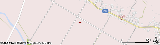 福島県天栄村（岩瀬郡）白子（中白子）周辺の地図