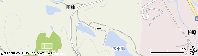 福島県須賀川市田中（関林）周辺の地図