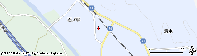 福島県小野町（田村郡）夏井（中沖）周辺の地図