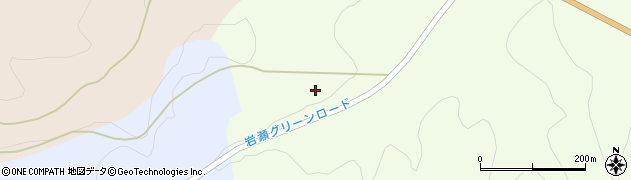 福島県岩瀬郡天栄村下松本喬日向周辺の地図