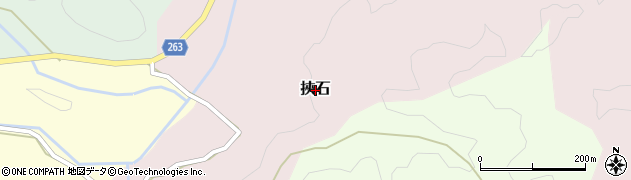 石川県穴水町（鳳珠郡）挾石周辺の地図