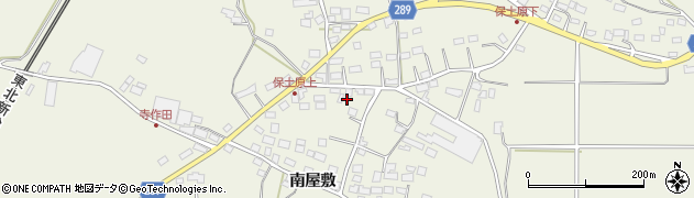 福島県須賀川市保土原（中屋敷）周辺の地図