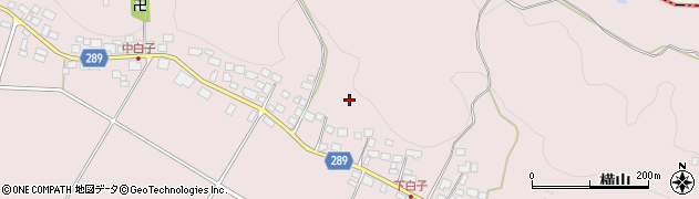 福島県天栄村（岩瀬郡）白子（愛宕山）周辺の地図