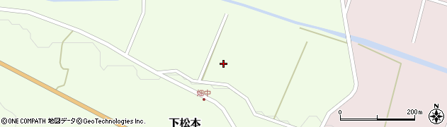 福島県天栄村（岩瀬郡）下松本（向田）周辺の地図