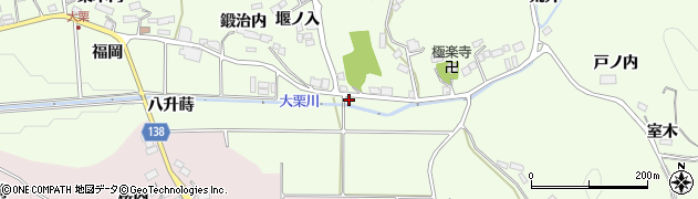 福島県須賀川市大栗樋ノ目1周辺の地図