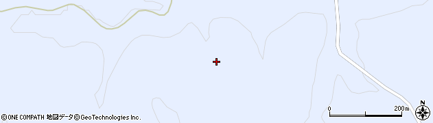 福島県天栄村（岩瀬郡）牧之内（細窪）周辺の地図