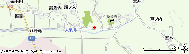 福島県須賀川市大栗樋ノ目18周辺の地図
