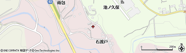 福島県須賀川市狸森石渡戸周辺の地図